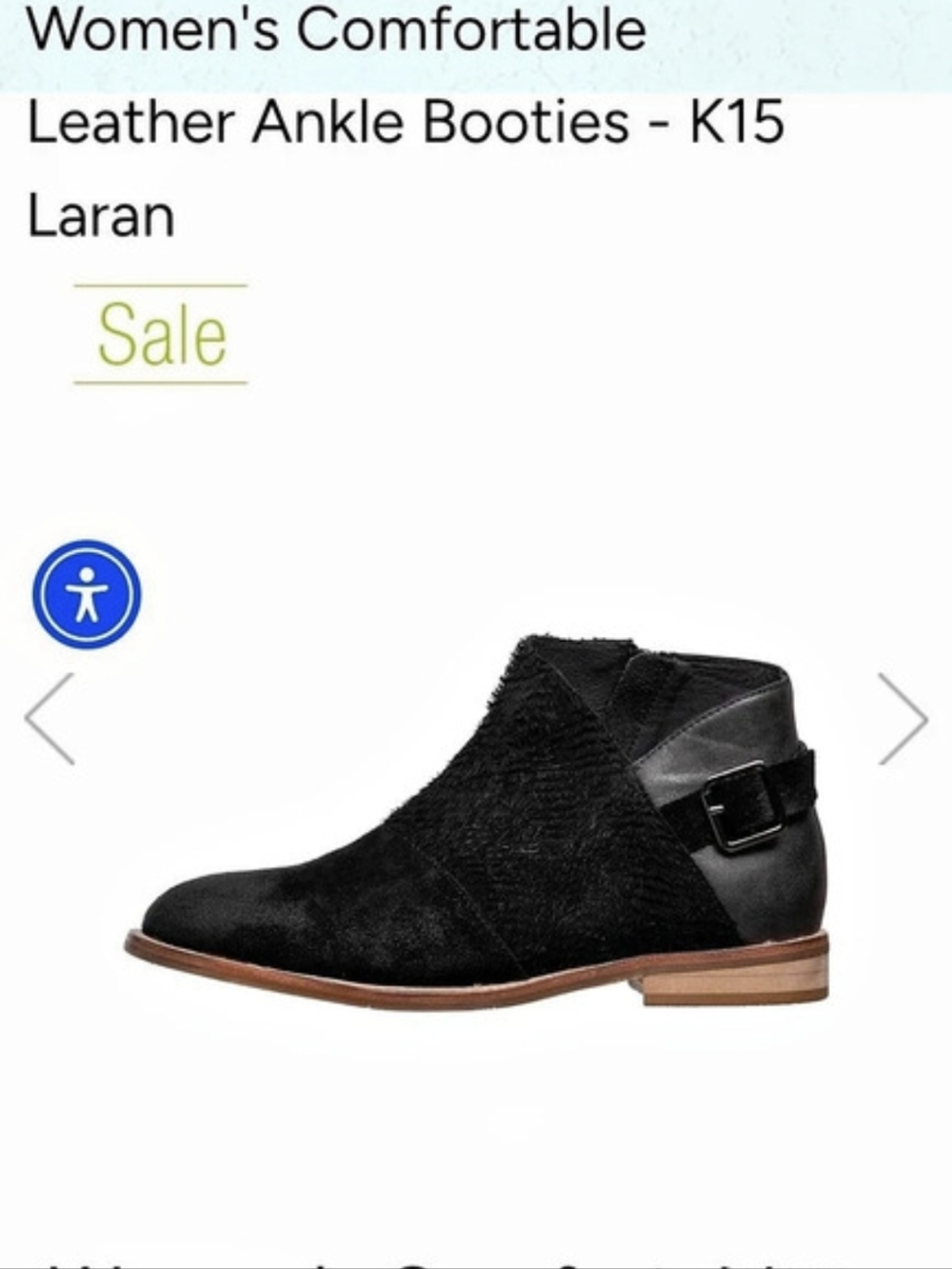 Antelope Laran Leather Ankle Boots Black EU 41 Brand New In Box